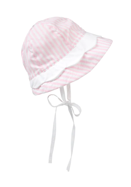 Hollingsworth Hat | Pinkney Pink Stripe