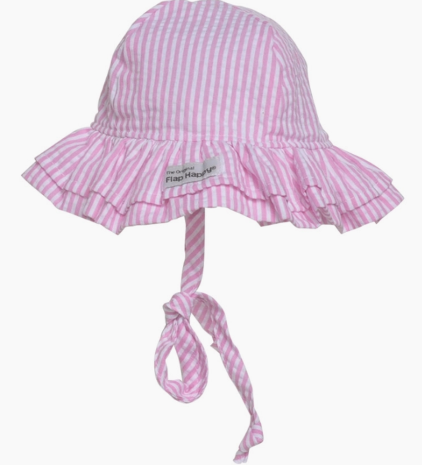 Flap happy double ruffle best sale hat