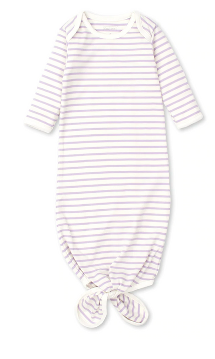 Kissy Love Basics Stripes Knotted Sack | Lilac