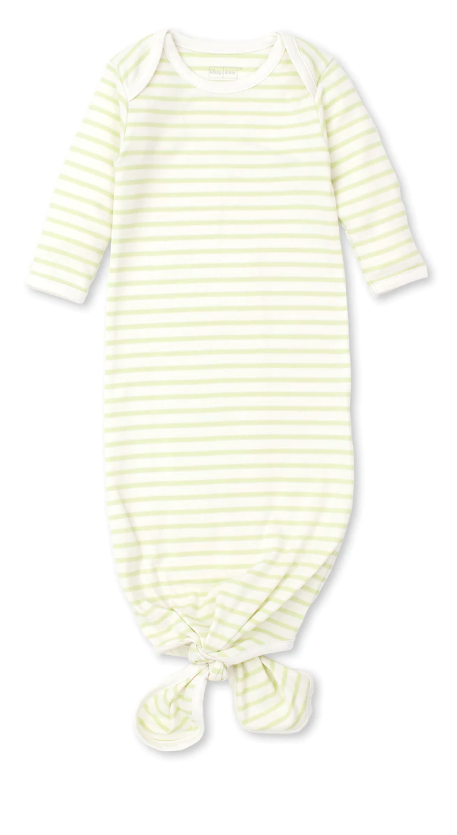 Kissy Love Basics Stripes Knotted Sack | Green