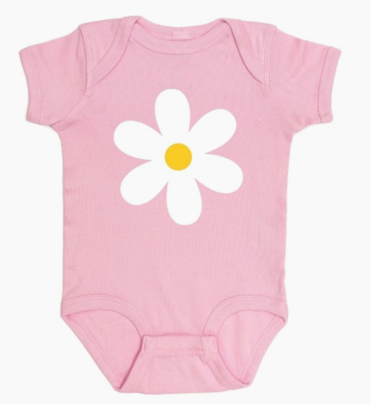 Daisy Short Sleeve Onesie