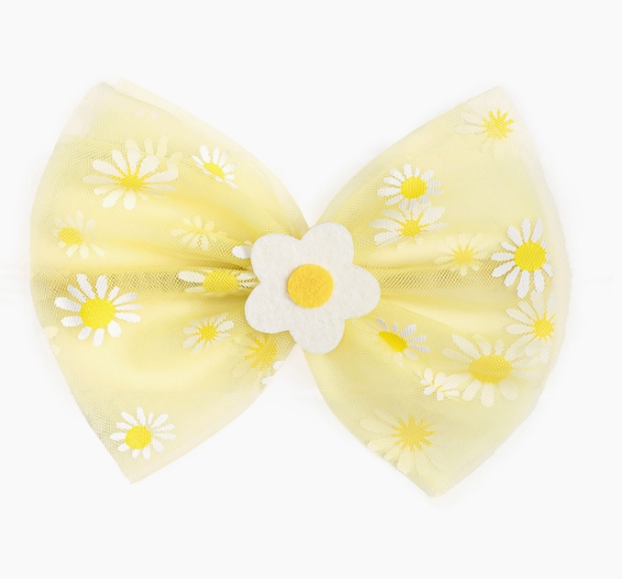 Daisy Bow Clip