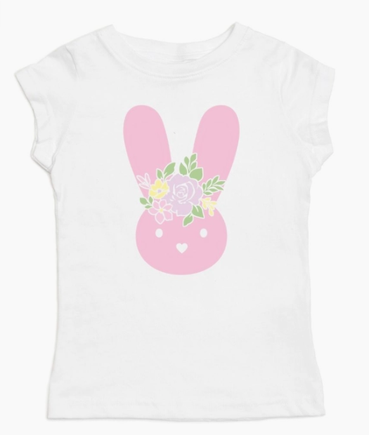Boho Bunny Short Sleeve Shirt