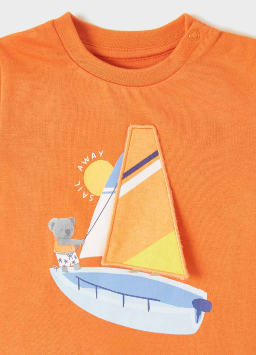 Sail Away T-Shirt | Orange | 1007