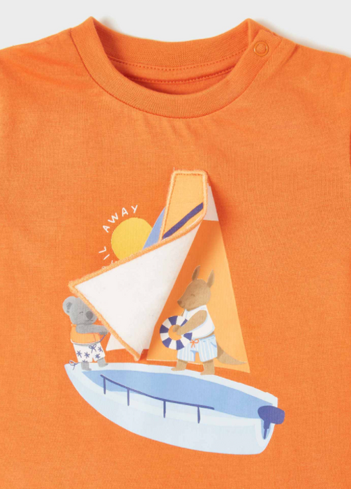 Sail Away T-Shirt | Orange | 1007