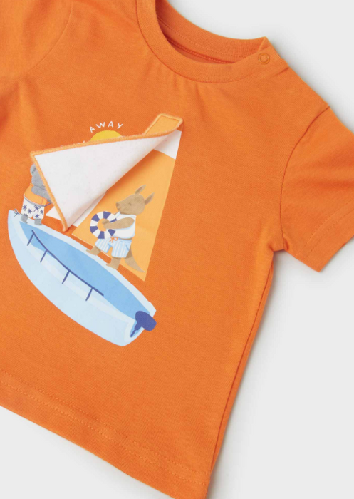 Sail Away T-Shirt | Orange | 1007