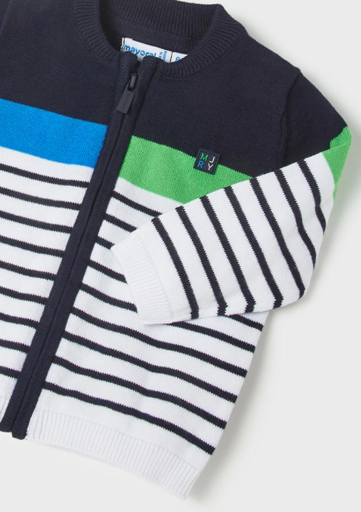 Striped Knit Sweater | 1357