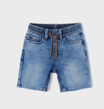 Bermuda Soft Denim Jogger Short | 3253