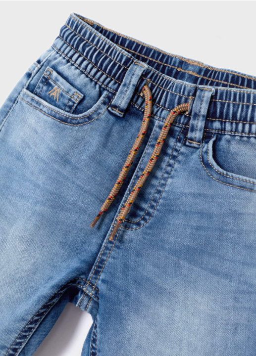 Bermuda Soft Denim Jogger Short | 3253