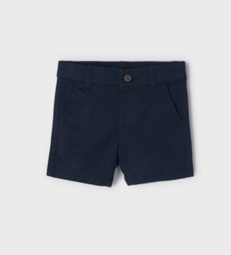 Basic Chino Navy Twill Shorts | 207