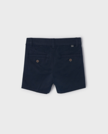 Basic Chino Navy Twill Shorts | 207