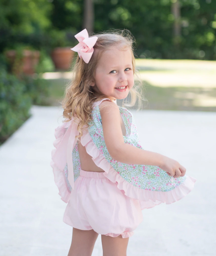 Tally Tie Bloomer Set | Floral