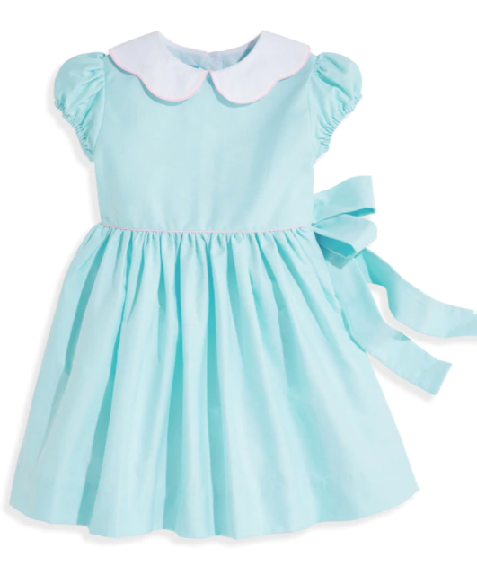 Grace Dress | Robins Egg Oxford