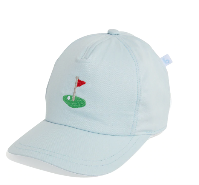 Embroidered baseball Hat | Blue Golf