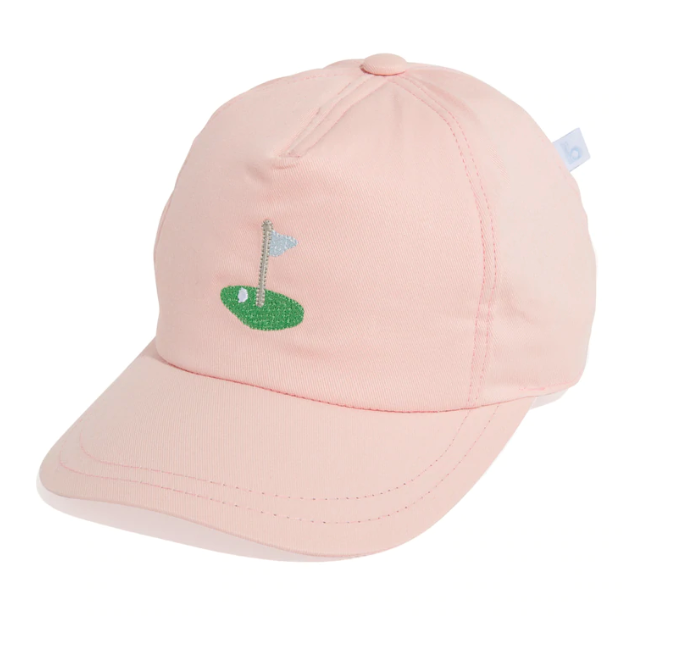 Embroidered baseball Hat | Pink Golf