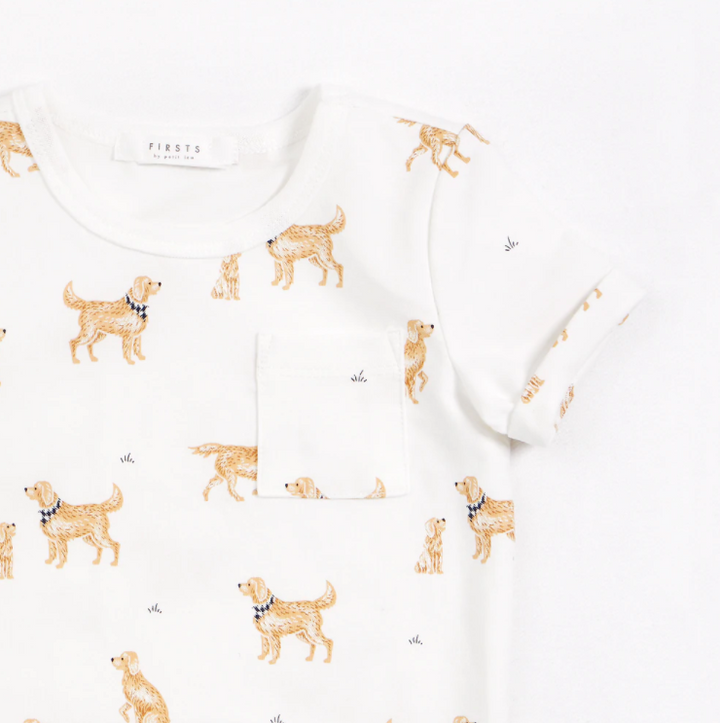Golden Retriever Outfit Set – Babycakes Children's Boutique