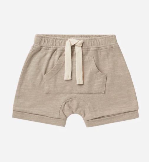 Front Pouch Short | Grey