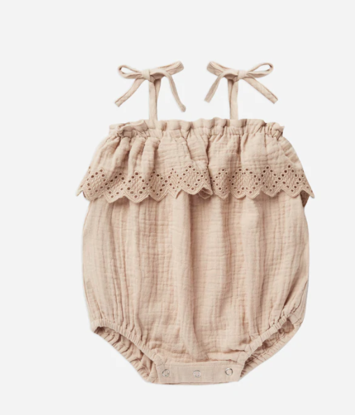 Ruffle Romper | Shell