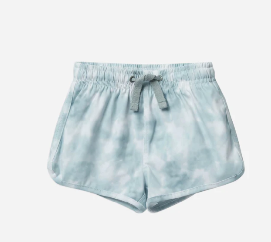 Swim Trunk | Aqua Tie Dye