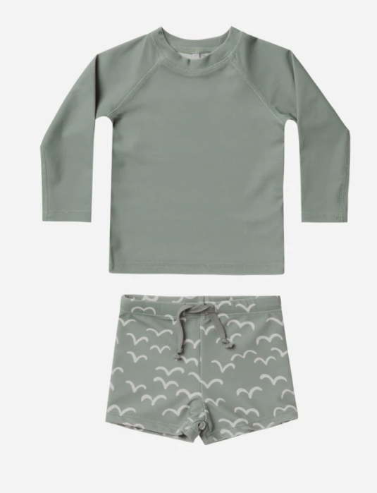 Rashguard Boys Set | Aqua