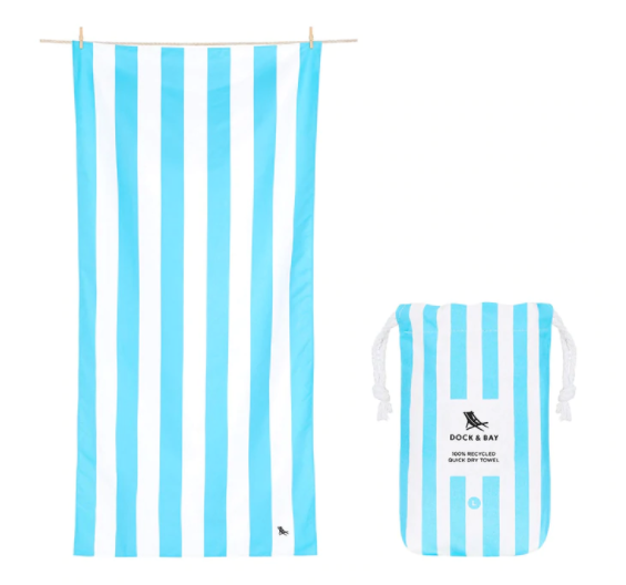 Tulum Blue Kids Towel