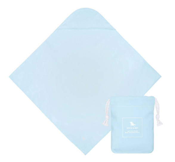 Bestie Blue Hooded Baby Towel