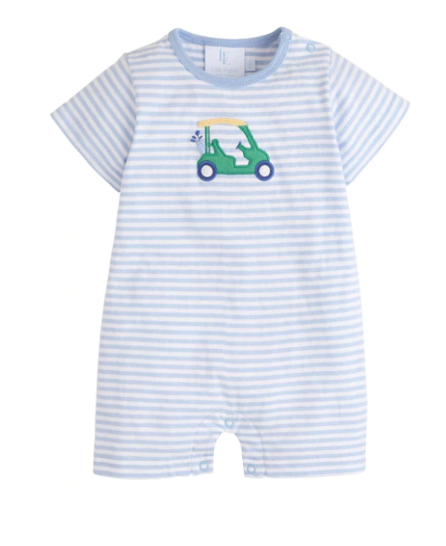 Applique Romper | Golf Cart