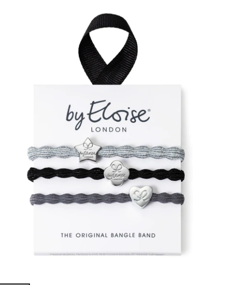 Eloise Bangle Band Set | Stylish Silver