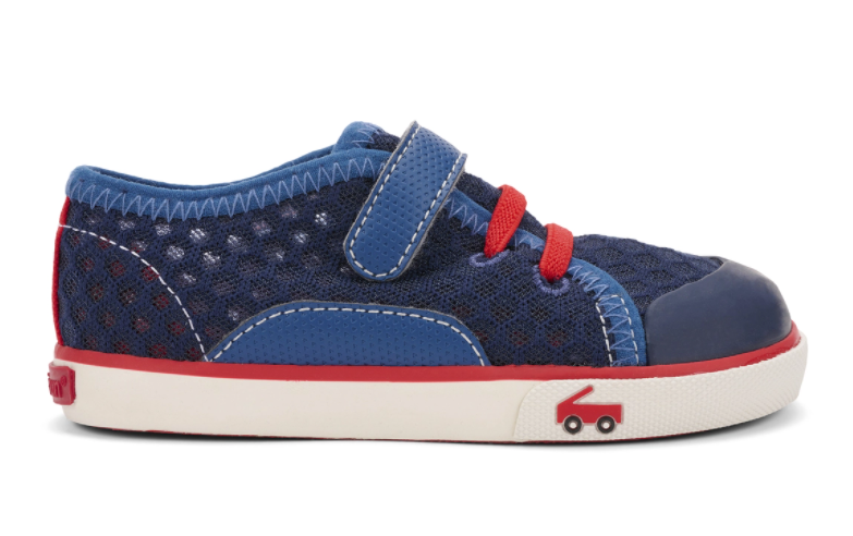 Saylor | Navy and Red