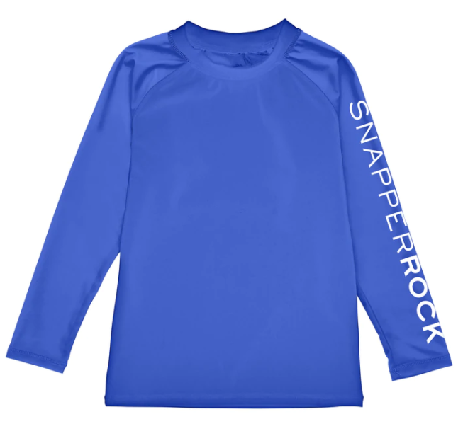 Penguin Blue Long Sleeve Rash Top
