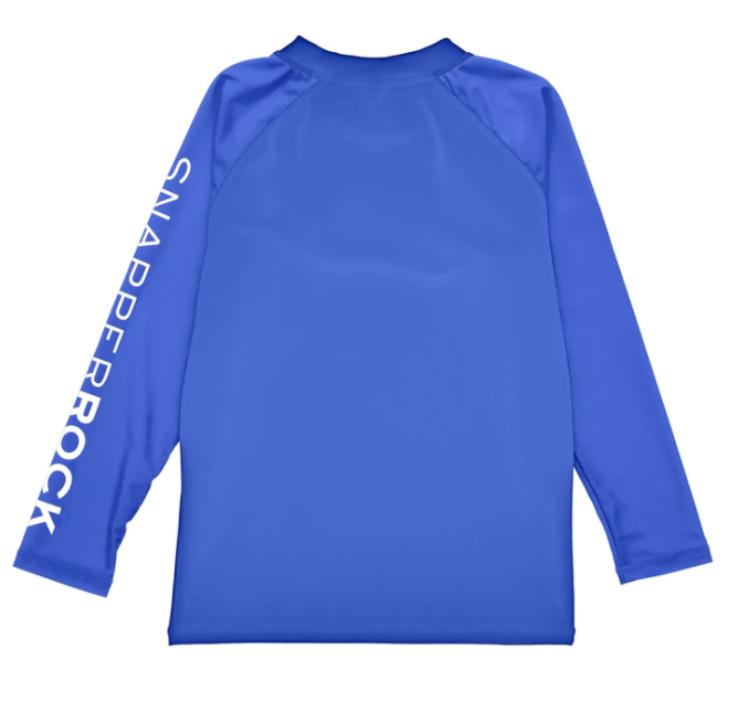 Penguin Blue Long Sleeve Rash Top