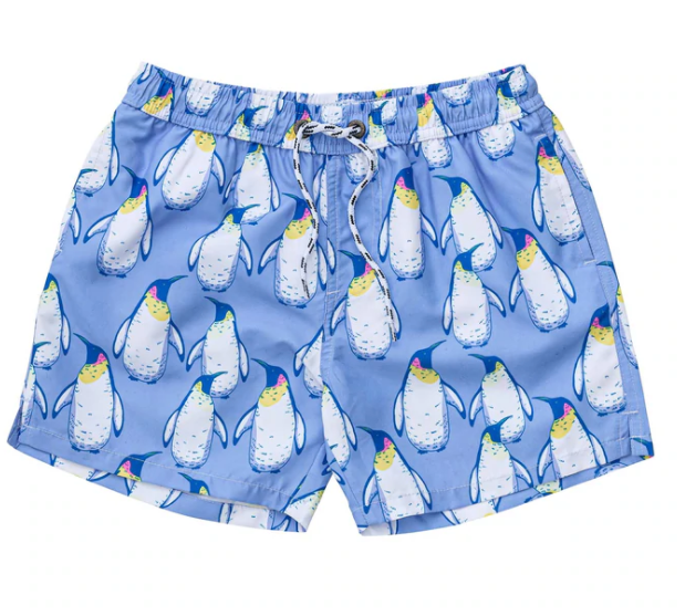 Penguin Patrol Volley Board Short