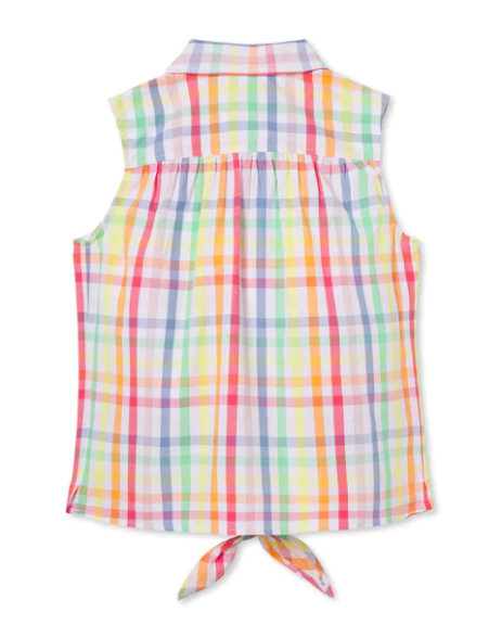 Skylar Top | Sunshine Gingham