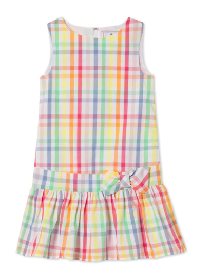 Cameron Drop Waist Dress | Sunshine Gingham