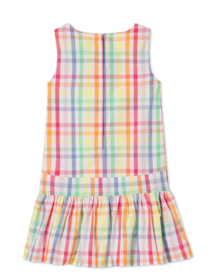 Cameron Drop Waist Dress | Sunshine Gingham