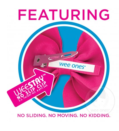 Mini King Grosgrain Bow | Bluebird