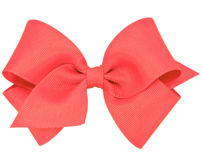 Medium Classic Grosgrain Hair Bow | Watermelon