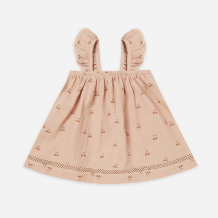 Ruffle Tank Dress | Cherries