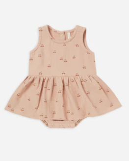 Skirted Tank One-Piece | Cherries