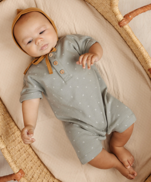 Short Sleeve Romper | Dash