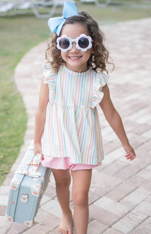 Lila Bloomer Set | Knit Stripes