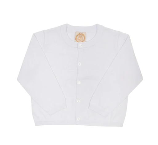 Cambridge Cardigan | Worth Avenue White