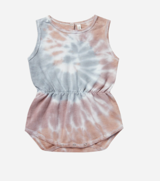 Rainbow Tie Dye Cinch Playsuit
