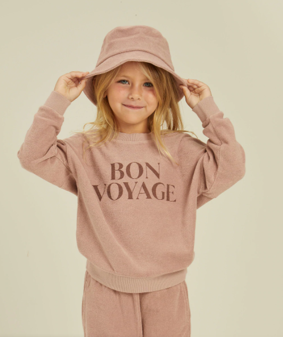 Bon Voyage Terry Crewneck