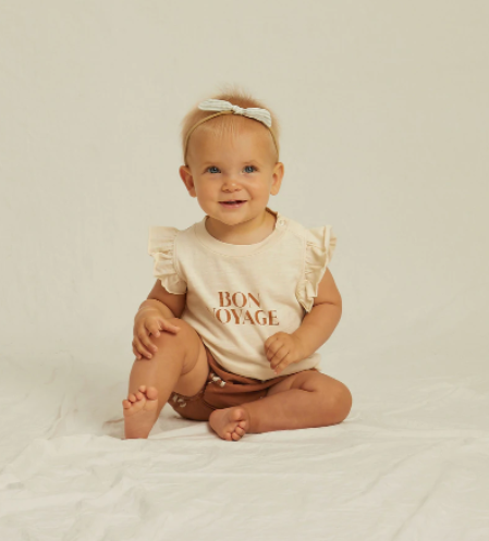 Bon Voyage Ruffled Tank