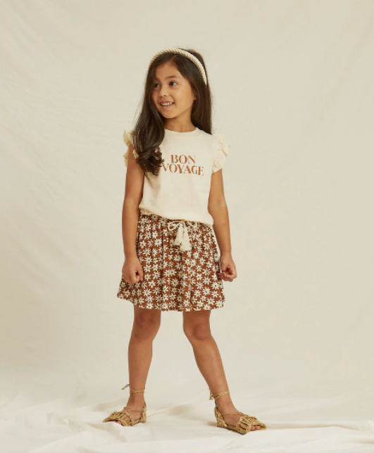 Bon Voyage Ruffled Tank