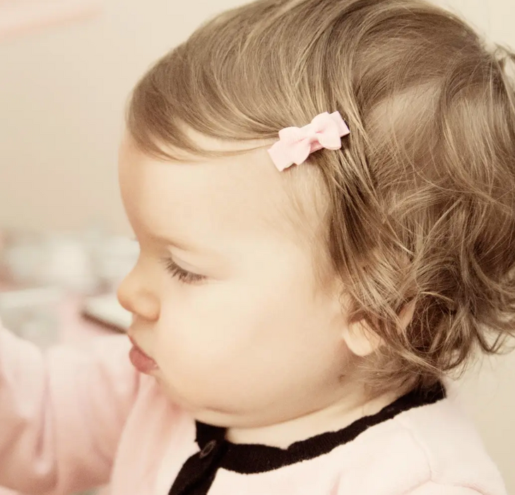 Tiny Tuxedo Bows on Snap Clips | Macaroon