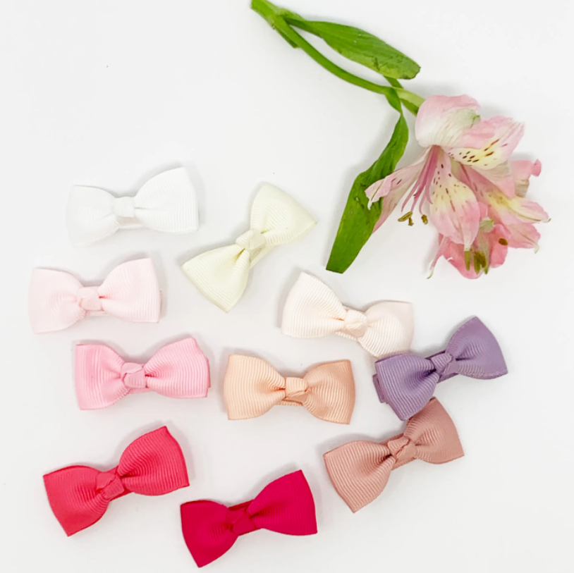 Diya Bows Pinch Alligator Clips | Light