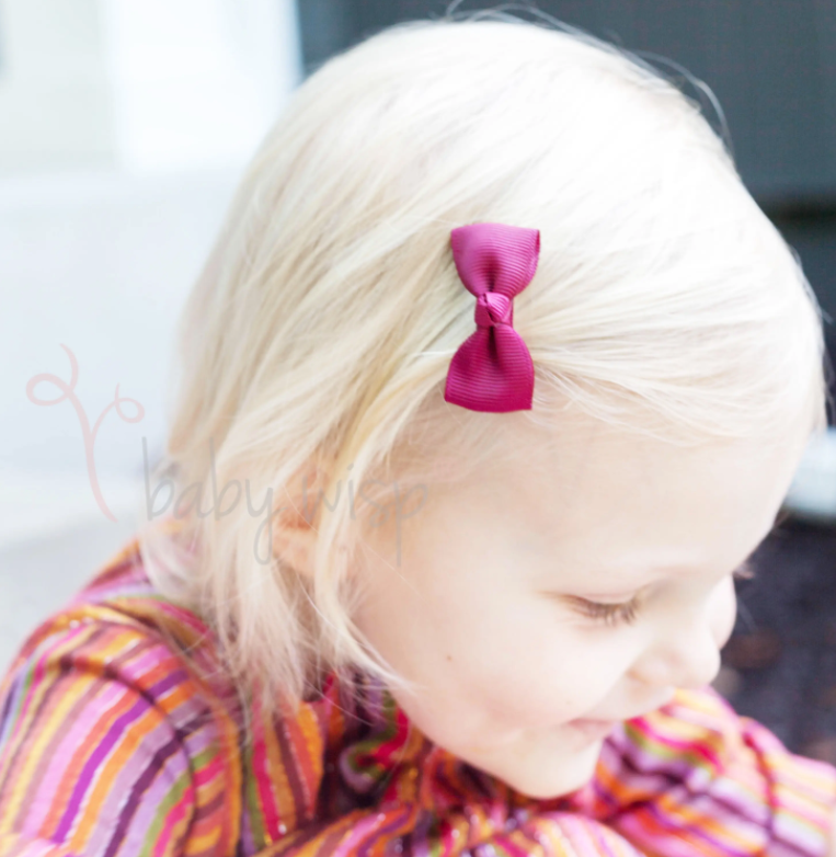 Diya Bows Pinch Alligator Clips | Light