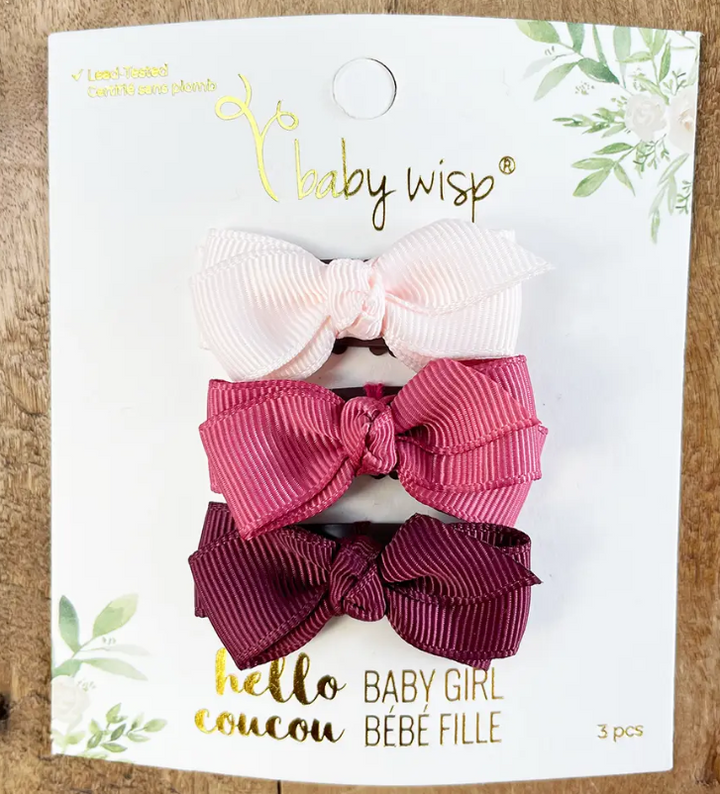 Aiyanna Boutique Wisp Clip Bows | Sonnet